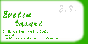 evelin vasari business card